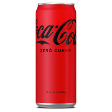 Coca-Cola Zero 0,33l DRS egyutas visszaváltási díjas dobozos üdítőital (609280) üdítő, ásványviz, gyümölcslé