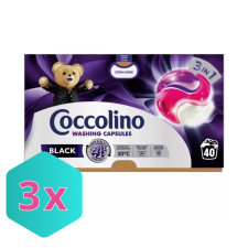  Coccolino 3in1 mosókapszula Black 40 mosás 692g KARTON - 3 db tisztító- és takarítószer, higiénia