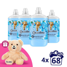 COCCOLINO Blue Splash öblítőkoncentrátum 4x1700 ml (272 mosás) tisztító- és takarítószer, higiénia