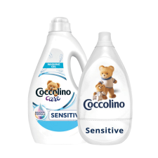 COCCOLINO Care havi mosás csomag ultrakoncentrált Sensitive Pure öblítővel tisztító- és takarítószer, higiénia