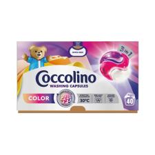 COCCOLINO Color mosókapszula, színes ruhákhoz (40 db) tisztító- és takarítószer, higiénia