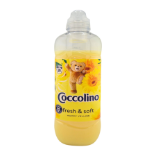 COCCOLINO Fresh &amp; Soft öblítő koncentrátum Happy Yellow 975ml - 39 mosás tisztító- és takarítószer, higiénia