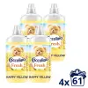 COCCOLINO Fresh Happy Yellow öblítő 4x1403 ml (244 mosás)
