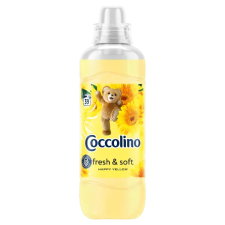 COCCOLINO Fresh & Soft Happy Yellow öblítőkoncentrátum 39 mosás 975 ml tisztító- és takarítószer, higiénia