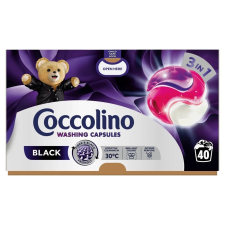 COCCOLINO Mosókapszula 40 db/doboz Coccolino 3in1 Black tisztító- és takarítószer, higiénia