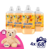 COCCOLINO Orange Rush öblítőkoncentrátum 4x1700 ml (272 mosás)