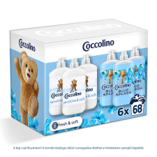 COCCOLINO Sensitive &amp; Blue Splash öblítőválogatás (6x1700 ml) tisztító- és takarítószer, higiénia