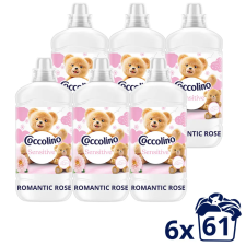COCCOLINO Sensitive Romantic Rose öblítő 6x1403 ml (366 mosás) + AJÁNDÉK szárítókendő tisztító- és takarítószer, higiénia