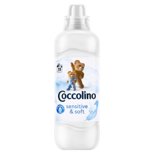 COCCOLINO Sensitive & Soft öblítőkoncentrátum 39 mosás 975 ml tisztító- és takarítószer, higiénia