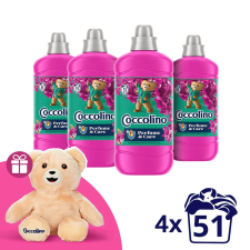 COCCOLINO Snapdragon &amp; Patchouli öblítőkoncentrátum 4x1275 ml (204 mosás) tisztító- és takarítószer, higiénia