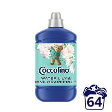 COCCOLINO Water Lily&amp;Pink Grapefruit öblítőkoncentrátum 1600 ml (64 mosás) tisztító- és takarítószer, higiénia