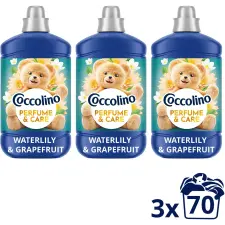 COCCOLINO Waterlily & Grapefruit 3×1,610 l (70 mosás) tisztító- és takarítószer, higiénia