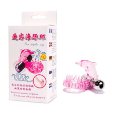  Cock Ring With Bullet Vibrator Pink 2 péniszgyűrű