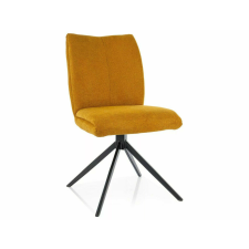  Coco I Vardo Forgó Étkezőszék Curry Szövet Fekete Vázzal bútor