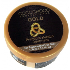 Cocochoco Gold Keratin hajegyenesítő, 100 ml hajformázó