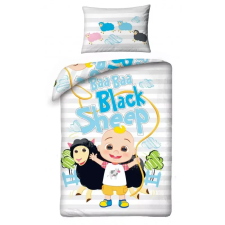  CoComelon Black Sheep gyerek, ovis ágyneműhuzat 100×135cm, 40×60 cm lakástextília