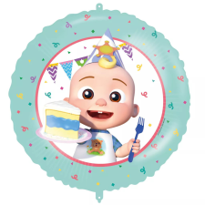 Cocomelon Cake fólia lufi 46 cm party kellék