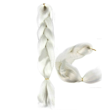 CODA S Hair Jumbo Braid Műhaj 200cm,165gr/csomag - Fehér hajápoló eszköz