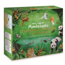  Coffret Montessori: Les animaux du monde et leurs milieux – MH Place idegen nyelvű könyv