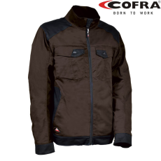 COFRA Blora Sztreccs Munkáskabát Barna/Fekete - 56
