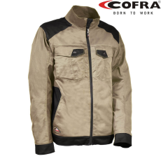COFRA Blora Sztreccs Munkáskabát Khaki/Fekete - 62
