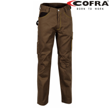 COFRA Drill Derekas Munkásnadrág Barna/Fekete - 54 munkaruha