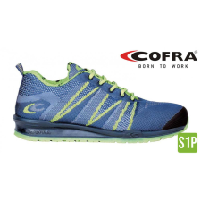 COFRA Fluent S1P Szellőző Munkavédelmi Sportcipő Kék - 38 munkavédelmi cipő