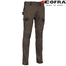 COFRA Jember Sztreccs Munkásnadrág Barna/Fekete munkaruha