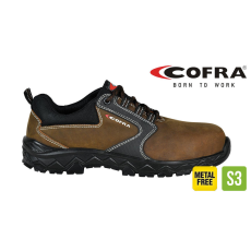 COFRA Squat Brown S3 Src Munkavédelmi Cipő - 45