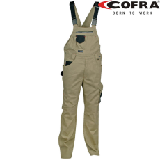 COFRA Steel Kantáros Nadrág Khaki/Fekete - 62