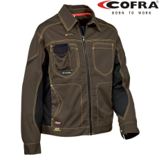 COFRA Stone Munkáskabát Barna/Fekete - 52