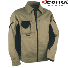 COFRA Stone Munkáskabát Khaki/Fekete munkaruha