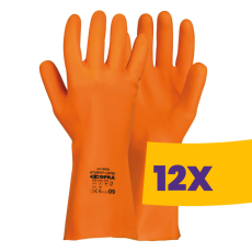 COFRA Sturdy-Latex vegyszerálló latex kesztyű (Karton - 12 pár)