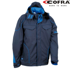 COFRA Tecka Softshell Dzseki Sötétkék/Királykék - 48