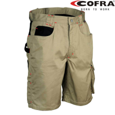 COFRA Tile Munkás Rövidnadrág Khaki/Fekete - 64