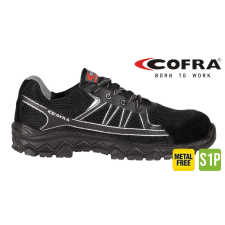 COFRA Trapezius Black S1 P Src Fekete Munkavédelmi Cipő - 46 munkavédelmi cipő