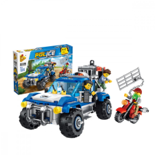 Cogo Panlos 398 db-os rendőr autós építőjáték barkácsolás, építés