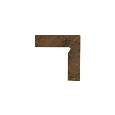  COKÓŁ SCHODOWY DWUELEMENTOWY STRUKTURALNY PRAWY BEIGE  Semir Beige 30x8,1x1,1 csempe