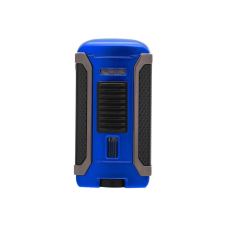 Colibri Apex Matte Blue, egyes Jet lánggal égő szivar öngyújtó Pachmayr mintával - matt kék öngyújtó