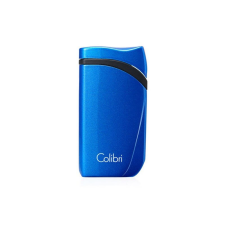 Colibri Falcon Metallic Blue különleges kialakítású szúró lángos szivar öngyújtó - kék öngyújtó