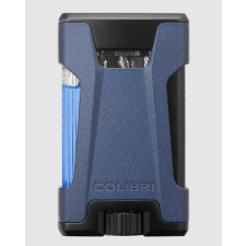 Colibri Rebel, dupla Jet lánggal égő szivaröngyújtó - kék öngyújtó