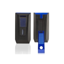 Colibri Slide Blue dupla szúró lángos szivargyújtó, beépített szivarfúróval - kék öngyújtó