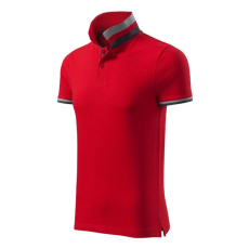  Collar Up galléros póló férfi F1 piros 3XL