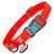 Collar WAUDOG Waterproof QR kódos kutyanyakörv plastic fastex csattal M Piros