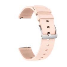 Colmi okosóra szíj, szilikon, arany, 22mm, Silicone Strap okosóra kellék