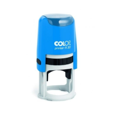 COLOP Bélyegzõ, kör, COLOP "Printer R 30", kék cserepárnával bélyegző