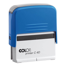 COLOP Bélyegző C40 COLOP kék ház fekete párna bélyegző