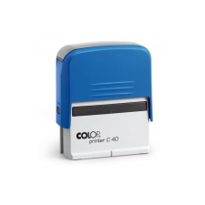 COLOP Bélyegző C40 Colop kék ház/kék párna bélyegző