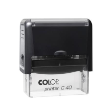 COLOP Bélyegző, COLOP "Printer C 40", kék cserepárnával bélyegző