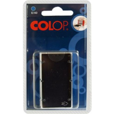 COLOP Bélyegző cserepárna, 2 db/bliszter, COLOP "E/40", fekete bélyegző